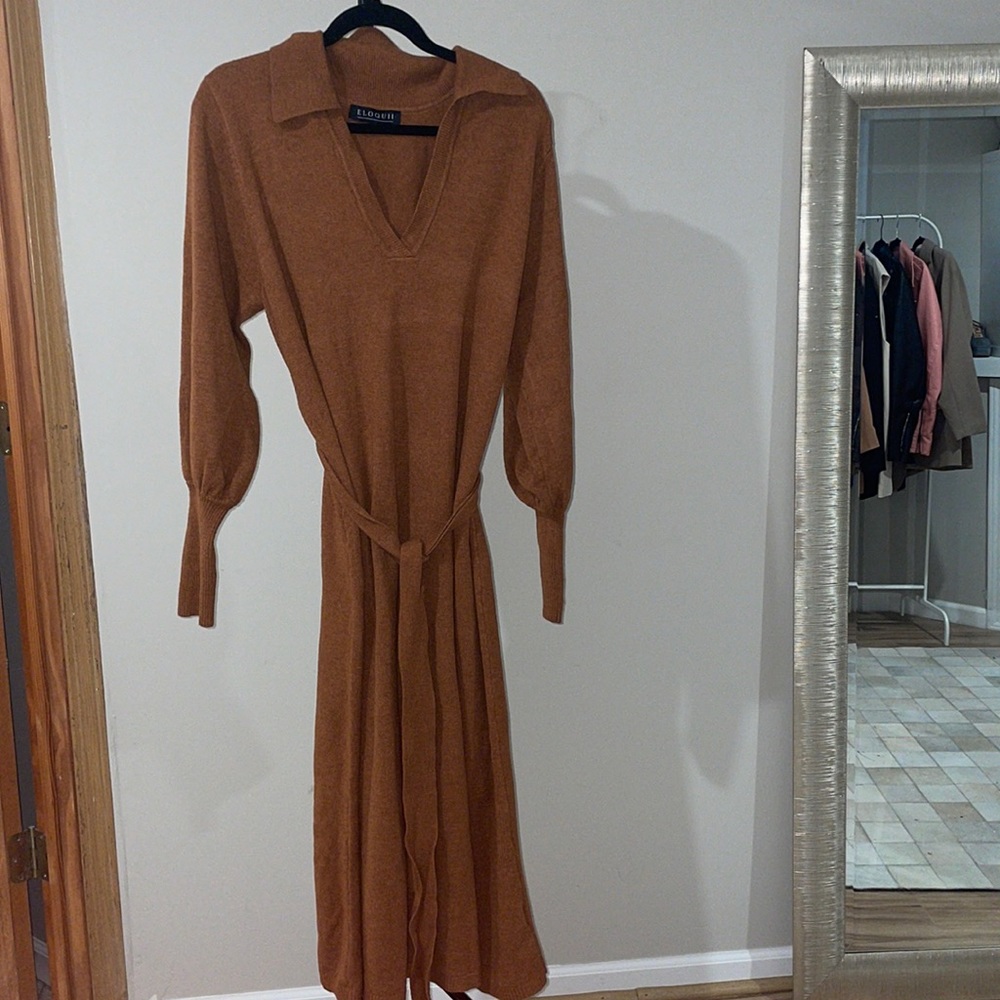 Plus Size Sweater Dress | Knit Material | 18